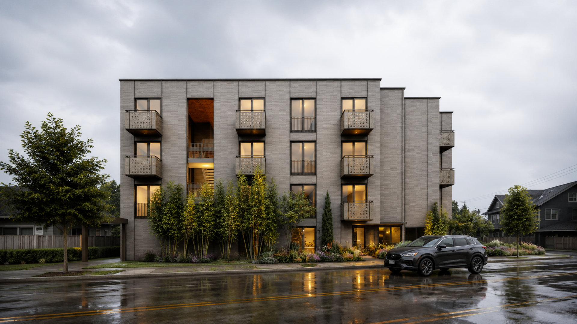 114 – Rendering Exterior – Street